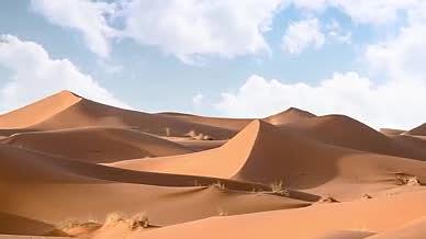 沙漠延时背景素材视频的预览图